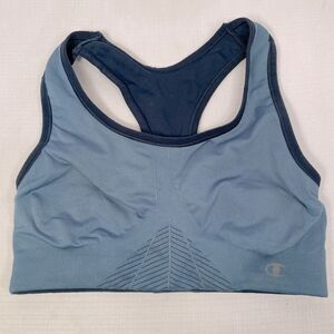 Champion Women's Blue Sports Bra Size Large EUC